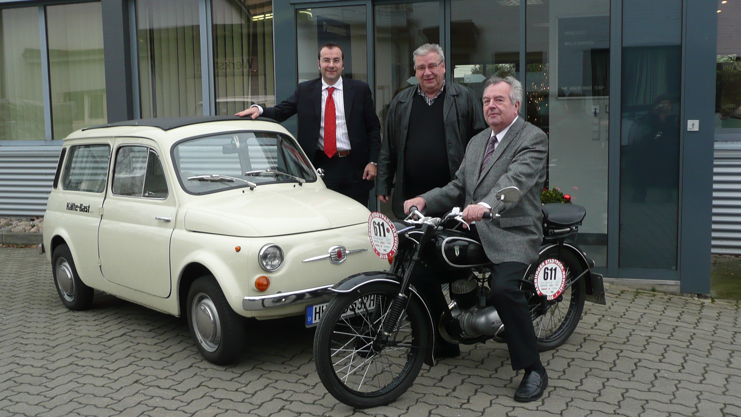 Fiat 500 Firmenfahrzeug