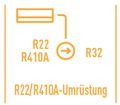 R410A/R22-Umrüstlösung